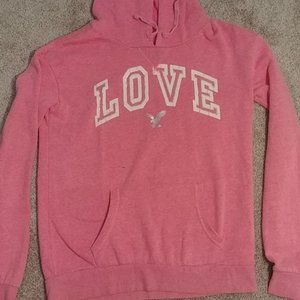 American Eagle "Love" Hoodie 🌸💟 Size XL